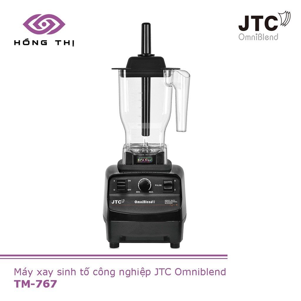  Cối máy xay sinh tố công nghiệp 1.5 Lít hiệu JTC OmniBlend  mã hàng #756B - HÀNG NHẬP KHẨU CHÍNH HÃNG 