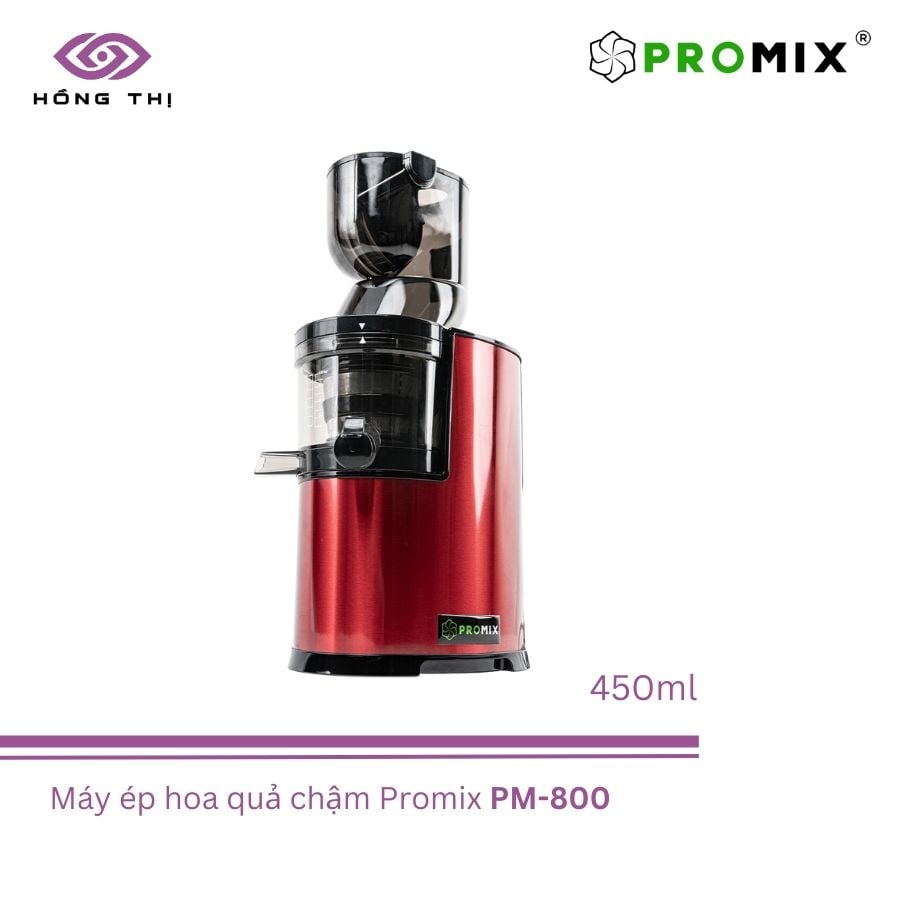  Máy ép chậm hoa quả PROMIX PM-800 - Nhập Khẩu Chính Hãng 