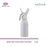  Bình Xịt Kem bằng Nhôm hiệu KAYSER 0.5 Lít (Bình nhôm, đầu nhựa) - HÀNG NHẬP KHẨU CHÍNH HÃNG 