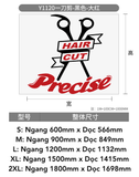  Tranh mica EPeBen dán tường nổi 3d hình Hair Cut Precise decor trang trí Salon, Tiệm Cắt Tóc 