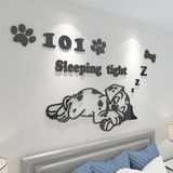  Tranh mica EPeBen dán tường nổi 3d hình Sleeping Tight  decor trang trí Phòng cho bé, Phòng ngủ, Phòng khách,Mầm non 