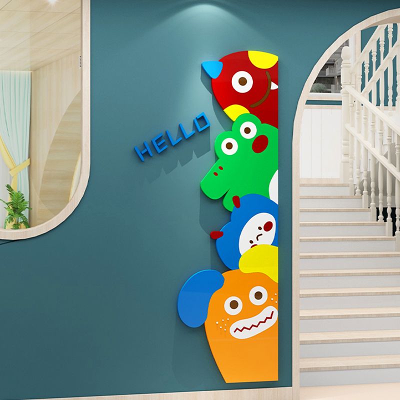  Tranh Fomex EPeBen dán tường nổi 3d Hình Say HELLO decor trang trí Phòng cho bé, Phòng khách, Phòng ngủ, Mẫu giáo 