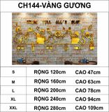  Tranh mica EPeBen dán tường nổi 3d hình Cùng nhau nâng cốc decor trang trí quán nhậu, nhà hàng, quán ăn 