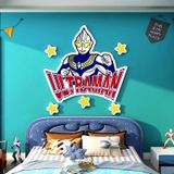  Tranh Fomex EPeBen dán tường nổi 3d Hình Ultraman decor trang trí Phòng cho bé, Phòng ngủ, Phòng khách, Mẫu giáo 