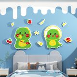  Tranh Fomex EPeBen dán tường nổi 3d Hình Chú Dino Ngọt Ngào decor trang trí Phòng cho bé, Phòng khách, Mẫu giáo 