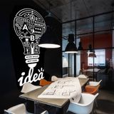  Tranh mica EPeBen dán tường nổi 3d hình Idea decor trang trí Phòng làm việc, Phòng ngủ, Phòng khách 