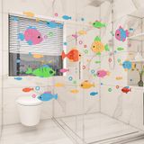  Tranh mica EPeBen dán tường nổi 3d hình Dưới đáy đại dương decor trang trí Phòng tắm, bể bơi, nhà vệ sinh trường mầm non 