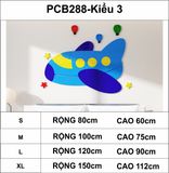  Tranh mica EPeBen dán tường nổi 3d hình Tên lửa, máy bay decor trang trí đầu giường phòng cho bé - 