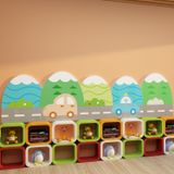  Tranh Fomex EPeBen dán tường nổi 3d Hình Ô tô đi trên cao tốc decor trang trí Phòng ngủ cho bé, Mầm Non, Phòng Khách 