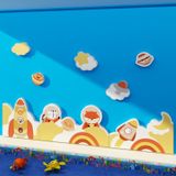  Tranh Fomex EPeBen dán tường nổi 3d Hình Động vật phi hành gia decor trang trí Phòng ngủ cho bé, Mầm Non, Phòng Khách 