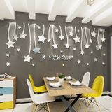  Tranh mica EPeBen dán tường nổi 3d hình Little Star mưa Sao Lãng Mạn decor trang trí Phòng Khách, Phòng Bếp, Nhà Cửa 