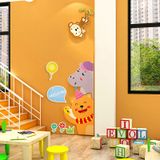  Tranh Fomex EPeBen dán tường nổi 3d Hình Tình bạn động vật decor trang trí Phòng ngủ cho bé, Phòng khách, Mẫu giáo 
