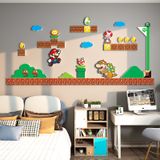  Tranh Fomex EPeBen dán tường nổi 3d Hình Thế giới Mario decor trang trí Phòng cho bé, Phòng ngủ, Phòng khách, Mẫu giáo 