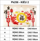  Tranh mica EPeBen dán tường nổi 3d hình long phụng rồng cá chép decor trang trí tường phòng khách, nhà hàng 