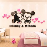  Tranh mica EPeBen dán tường nổi 3d hình mickey và minnie dễ thương decor trang trí phòng ngủ vợ chồng, phòng cho bé 