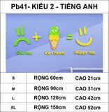  Tranh mica EPeBen dán tường nổi 3d hình mặt cười, cây kem trang trí cửa hàng kem, ice cream, quán trà sữa, trà chanh 