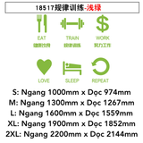  Tranh mica EPeBen dán tường nổi 3d hình Hoạt Động Hằng Ngày decor trang trí Phòng Tập Gym, Nhà Thi Đấu 