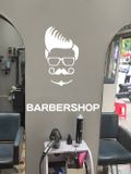  Tranh mica EPeBen dán tường nổi 3d hình tóc nam décor hair shop barber shop trang trí tường tiệm tóc, salon, spa làm đẹp 