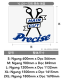  Tranh mica EPeBen dán tường nổi 3d hình Hair Cut Precise decor trang trí Salon, Tiệm Cắt Tóc 