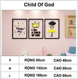  Tranh mica EPeBen dán tường nổi 3d hình phong cách hoạt hình decor trang trí mầm non, phòng cho bé 