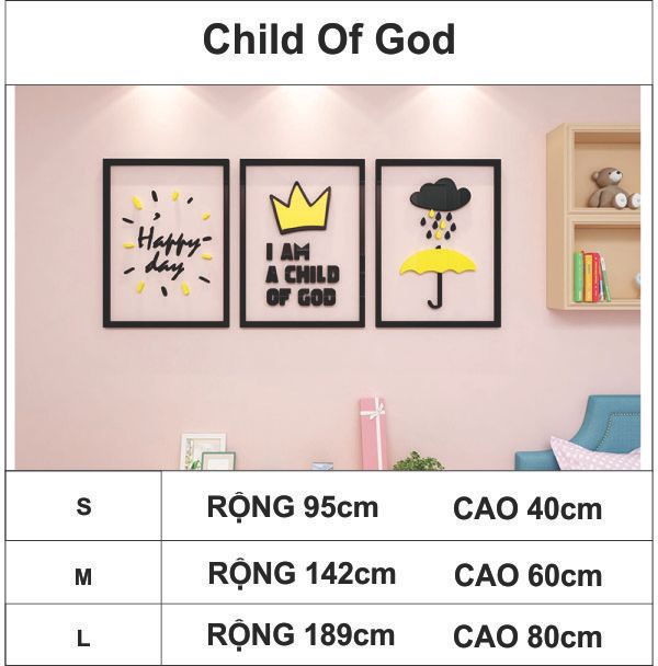  Tranh mica EPeBen dán tường nổi 3d hình phong cách hoạt hình decor trang trí mầm non, phòng cho bé 