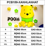  Tranh mica EPeBen dán tường nổi 3d hình hoạt hình gấu pooh Pu dễ thương decor trang trí mầm non, phòng cho bé EPeB 