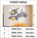  Tranh mica EPeBen dán tường nổi 3d hình tom và jerry tranh decor trang trí phòng cho bé trường mầm non 