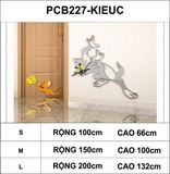 Tranh mica EPeBen dán tường nổi 3d hình tom và jerry tranh decor trang trí phòng cho bé trường mầm non 