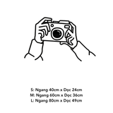  Tranh mica EPeBen dán tường nổi 3d hình Cô Gái phong cách decor trang trí Phòng Khách, Phòng Ngủ 