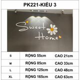  Tranh mica EPeBen dán tường nổi 3d hình Sweet Home decor trang trí nhà cửa, phòng khách, phòng ngủ 