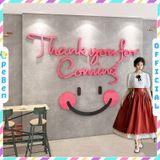  Tranh mica EPeBen dán tường nổi 3d hình Thank you for coming decor trang trí Phòng cho bé, Phòng ngủ, Mẫu giáo 
