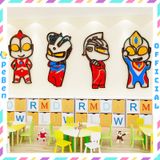  Tranh mica EPeBen dán tường nổi 3d hình Ultra man chibi decor trang trí Phòng cho bé, Phòng ngủ, Phòng khách, Mẫu giáo 