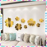  Tranh mica EPeBen dán tường nổi 3d hình Hoa Dâm Bụt Lãng Mạn decor trang trí Phòng Khách, Phòng Bếp, Nhà Cửa 