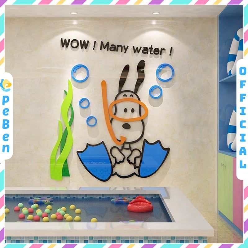  Tranh mica EPeBen dán tường nổi 3d hình Do good dream  decor trang trí Phòng cho bé, Phòng ngủ, Phòng khách,Mầm non 