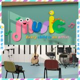  Tranh mica EPeBen dán tường nổi 3d hình Music child artist Nốt Nhạc decor trang trí Lớp Học Âm Nhạc, Mầm Non 