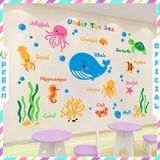  Tranh mica EPeBen dán tường nổi 3d hình Thế Giowis Đại Dương decor trang trí Phòng cho bé, Phòng ngủ, Mầm non 