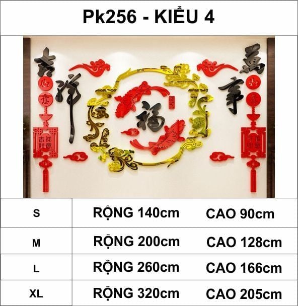  Tranh mica EPeBen dán tường nổi 3d hình long phụng rồng cá chép decor trang trí tường phòng khách, nhà hàng 