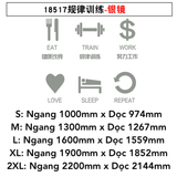  Tranh mica EPeBen dán tường nổi 3d hình Hoạt Động Hằng Ngày decor trang trí Phòng Tập Gym, Nhà Thi Đấu 
