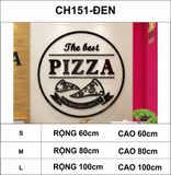  Tranh mica EPeBen dán tường nổi 3d hình miếng bánh pizza trang trí cửa hàng bánh, nhà hàng đồ ăn nhanh, burger, gà rán 