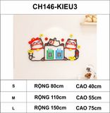  Tranh mica EPeBen dán tường nổi 3d hình mèo thần tài may mắn decor trang trí quầy thu ngân, cửa hàng, nhà hàng 