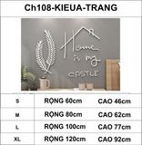  Tranh mica EPeBen dán tường nổi 3d hình Home castle decor trang trí cửa hàng quán nước quán cafe 