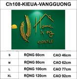  Tranh mica EPeBen dán tường nổi 3d hình Home castle decor trang trí cửa hàng quán nước quán cafe 