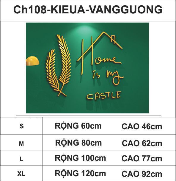  Tranh mica EPeBen dán tường nổi 3d hình Home castle decor trang trí cửa hàng quán nước quán cafe 