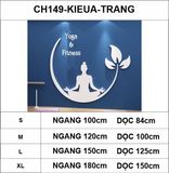  Tranh mica EPeBen dán tường nổi 3d hình Thiền Yoga & Fitness decor trang trí Phòng tập yoga, Phòng gym, Phòng thể dục 
