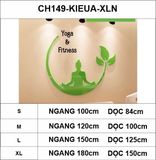  Tranh mica EPeBen dán tường nổi 3d hình Thiền Yoga & Fitness decor trang trí Phòng tập yoga, Phòng gym, Phòng thể dục 