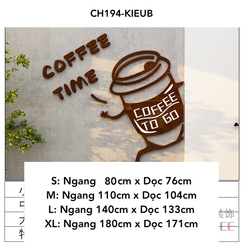  Tranh mica EPeBen dán tường nổi 3d hình coffee time to go take away,mèo, đồ uống décor Quán Cà Phê trang trí Trà Sữa 