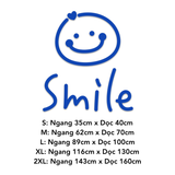  Tranh mica EPeBen dán tường nổi 3d hình sticker icon Smile Sunnyday Good luck trang trí Quán Cafe, Cửa Hàng Làm Bánh 