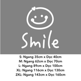  Tranh mica EPeBen dán tường nổi 3d hình sticker icon Smile Sunnyday Good luck trang trí Quán Cafe, Cửa Hàng Làm Bánh 