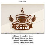  Tranh mica EPeBen dán tường nổi 3d hình Hương Vị Cà Phê decor trang trí Cửa hàng, Quán Cafe, Trà Chanh, Quán Nước 