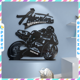  Tranh mica EPeBen dán tường nổi 3d hình Cơn Lốc Tốc Độ decor trang trí Cửa hàng, phòng ngủ, Phòng khách, Phòng làm việc 